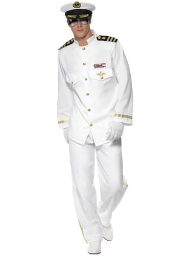 Déguisement de capitaine de luxe pour homme