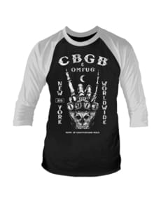 T-shirt Established 1973 manga 3/4 para adulto - CBGB