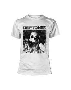 T-shirt Skull branca para adulto - Deftones