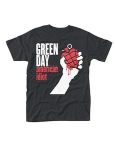 T-shirt American Idiot para homem - Green Day