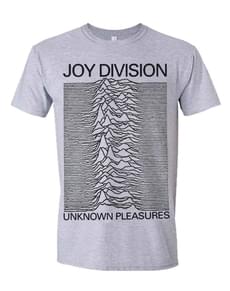 T-shirt Pleasures cinzenta para adulto - Joy Division