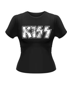 T-shirt Logo para mulher - Kiss