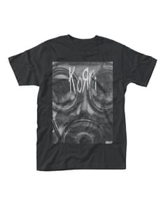 T-shirt Gas Mask para adulto - Korn