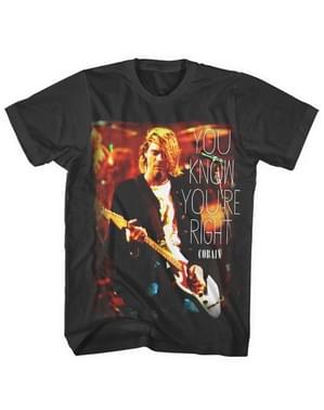 あなたは大人のための正しいTシャツです -  Kurt Cobain