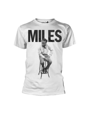 Camiseta Miles Davis Stool para hombre