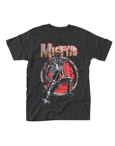 T-shirt Skeleton para adulto - Misfits