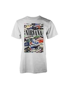 T-shirt Cassetes para adulto - Nirvana