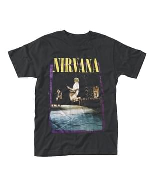 Erkekler için Nirvana Atlama Tişört