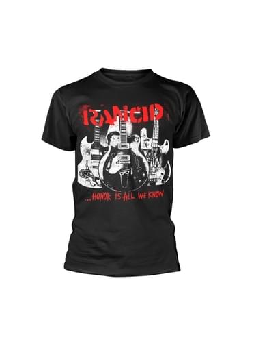 T-shirt Honor Is All We Know para adulto - Rancid