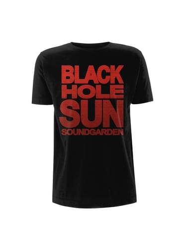T-shirt Black Hole Sun para adulto - Soundgarden