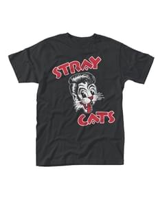 T-shirt Cat Logo para homem - Stray Cats