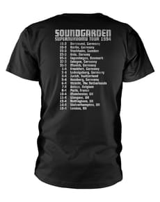 T-shirt Superunknown Tour 94 para adulto - Soundgarden