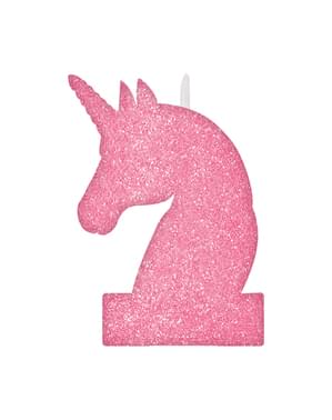 Φωτεινό Κερί Unicorn (8x13cm) - Pretty Unicorn