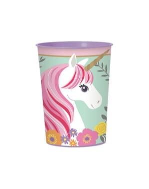 Piala plastik keras Unicorn Princess