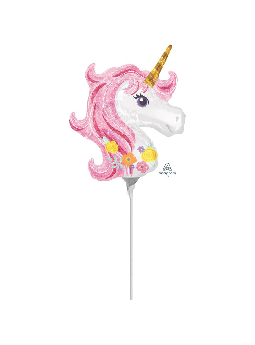 Μικρό Μπαλόνι foil Unicorn (22x25 cm) - Pretty Unicorn