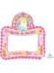Inflatable princess unicorn Photo booth frame - Pretty Unicorn
