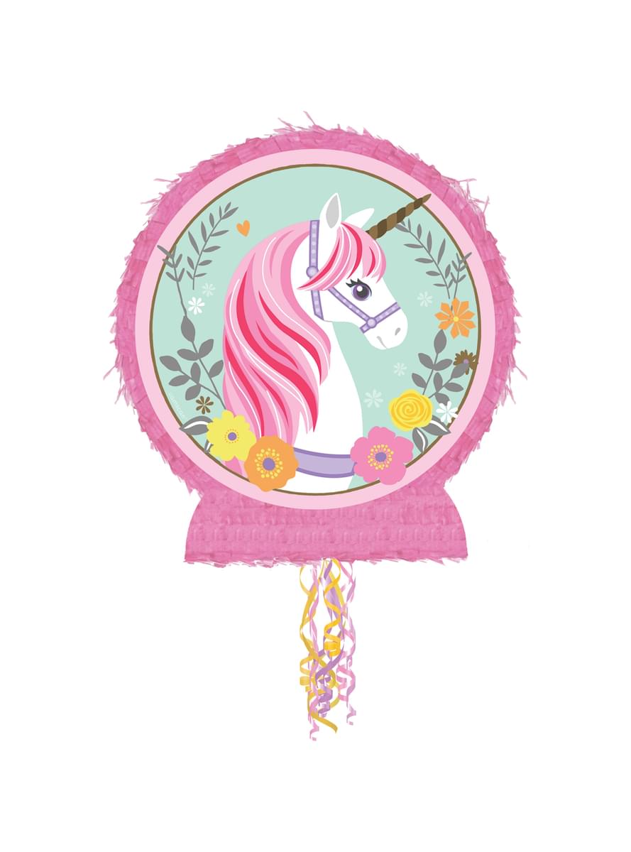 Piñata de princesse licorne