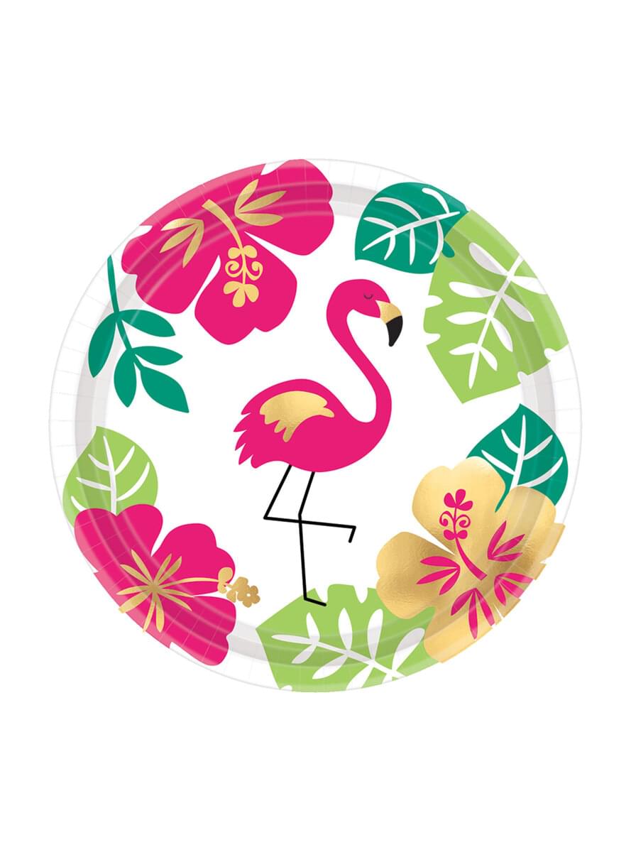 8 piatti medi aloh (18 cm) - Aloha