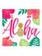16 aloha servietter