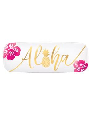 Bricka lång aloha