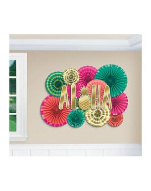 Aloha wall decoration kit - Aloha