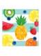 16 guardanapos tutti fruti
