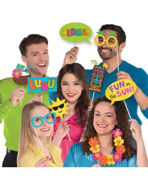13 accesorios photocall variados para photocall Hawái