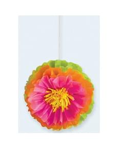 Conjunto de 3 flores de papel decorativas