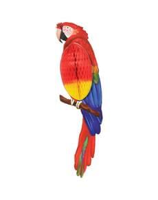 Parrot paper decoration