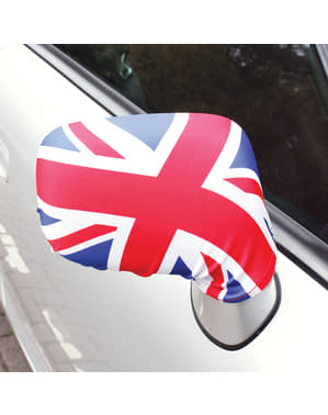 2 copri specchietti retrovisori con la bandiera del Regno Unito