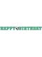 Fußball Happy Birthday Girlande