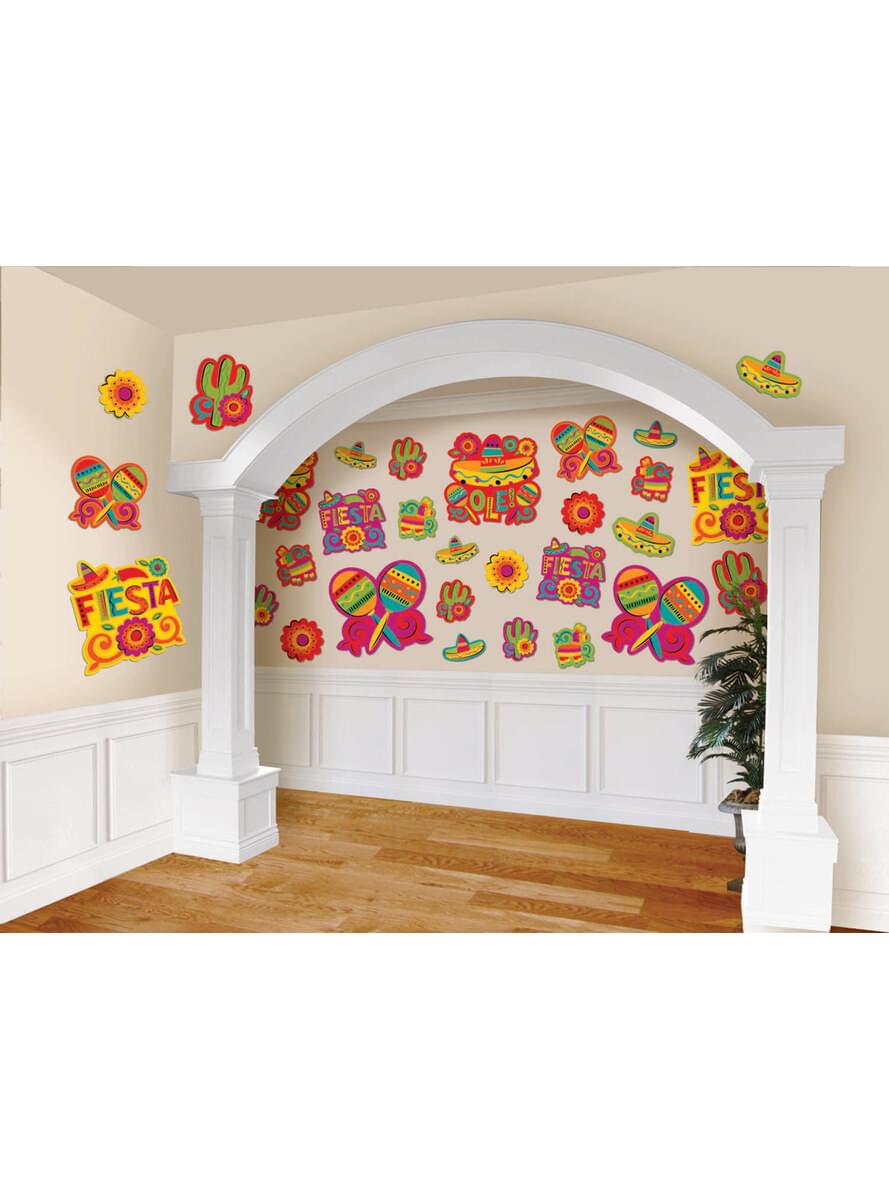 Mexican Party wall decoration kit  for parties and 