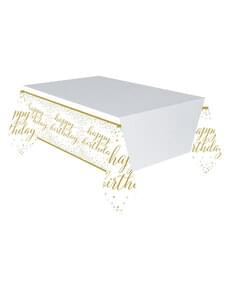 Happy Birthday tablecloth