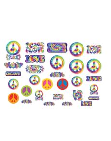 Set of 30 Hippie decorative posters