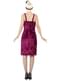 Maroon Flapper Girl Adult Costume