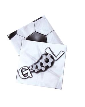 20 servilletas GOOL (33x33 cm)
