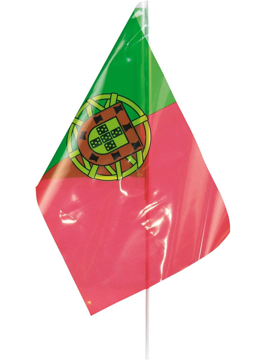 Bandeira de Portugal de plástico