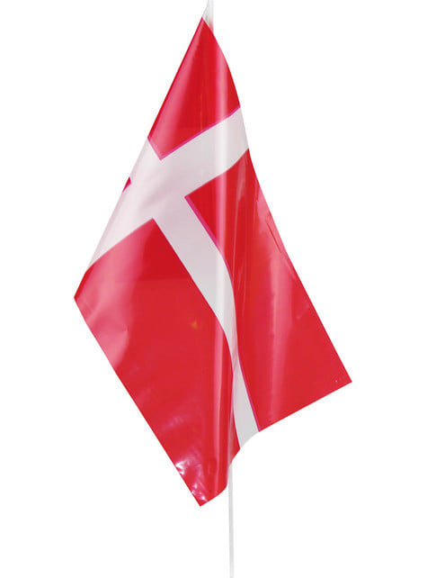 Dänemark Flagge aus Plastik