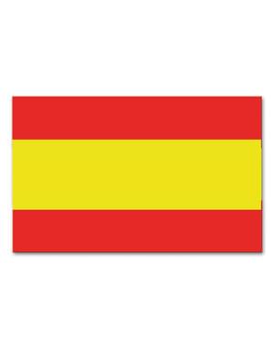 Spanish plastic flag