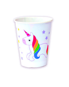 8 gobelets licorne
