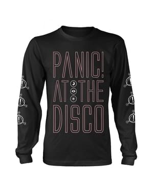 Panik! Disco Logo'da Yetişkinler İçin Unisex Tişörtü