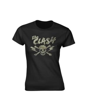 Koszulka The Clash Grunge Skull dla kobiet