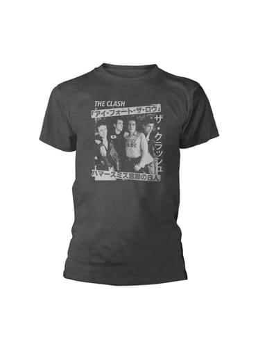 T-shirt Kanji para adulto - The Clash
