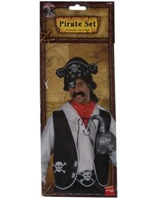Kit de corsário para homem
