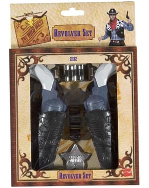 Set revolver Wild West