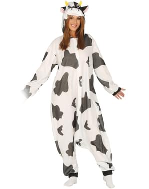 Lehmä onesie aikuisille