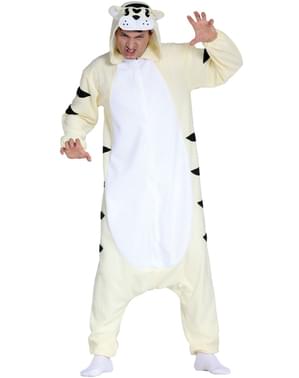 Yetişkinler için kedi onesie kostümü