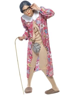 Grandma Losing Her Battle with Gravity Adult Costume