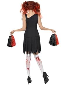Déguisement de pom pom girl zombie