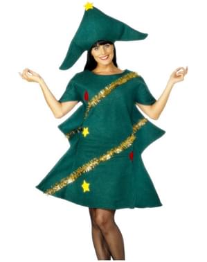 Kostum Dewasa Gadis Pohon Natal